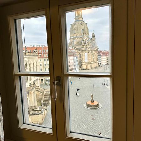 דרזדן Exklusives Apartment Mit Einmaligem Blick Zur Frauenkirche - Parkplatz Kostenfrei מראה חיצוני תמונה
