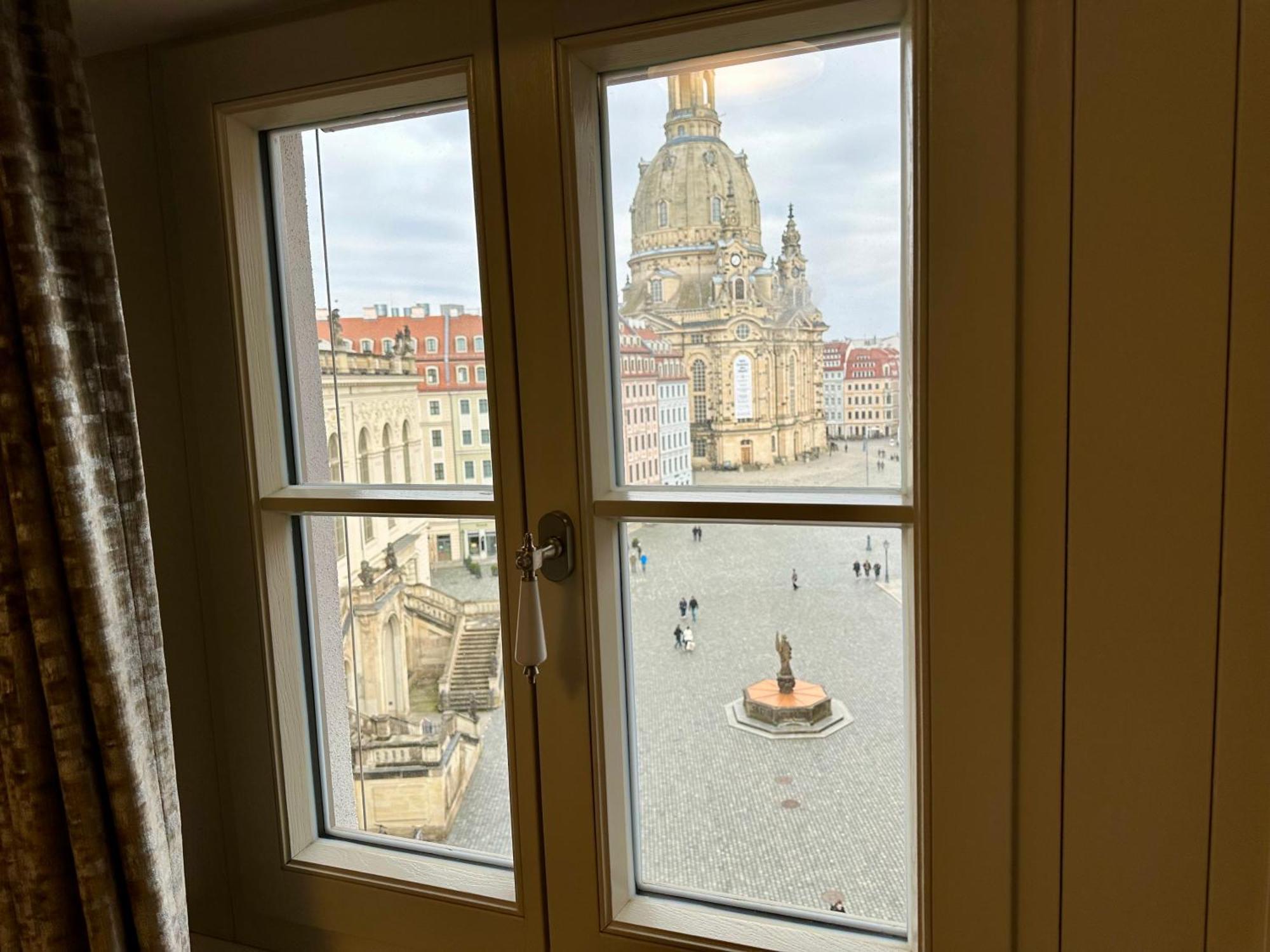 דרזדן Exklusives Apartment Mit Einmaligem Blick Zur Frauenkirche - Parkplatz Kostenfrei מראה חיצוני תמונה